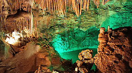 Grotten van Mira d' AIre Portugal